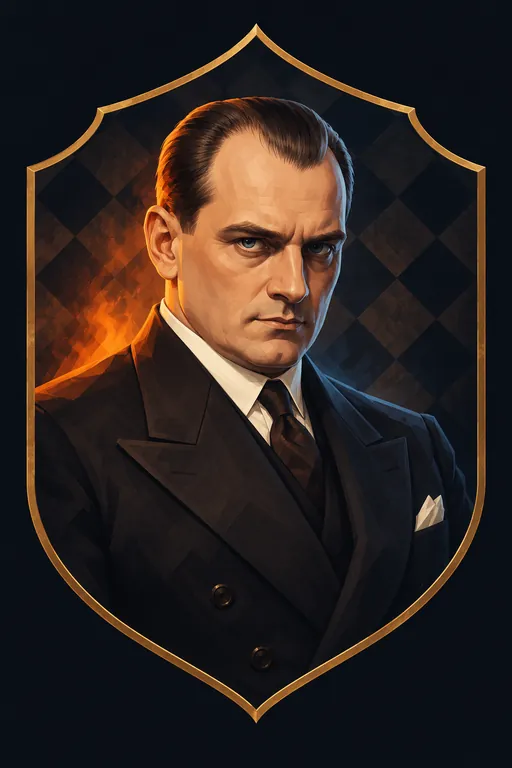 Alexander Alekhine portrait