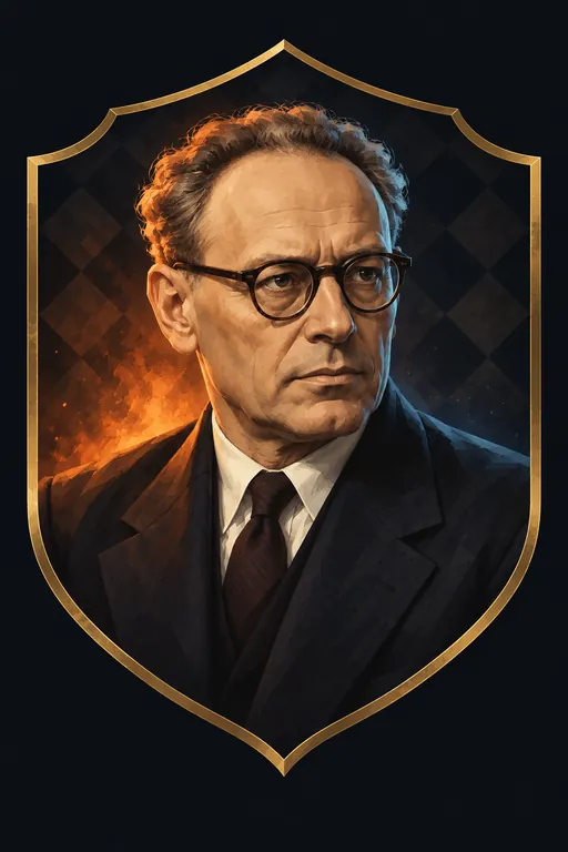 Mikhail Botvinnik portrait