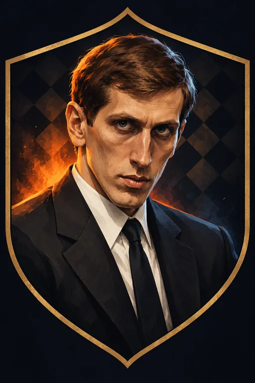 Bobby Fischer portrait
