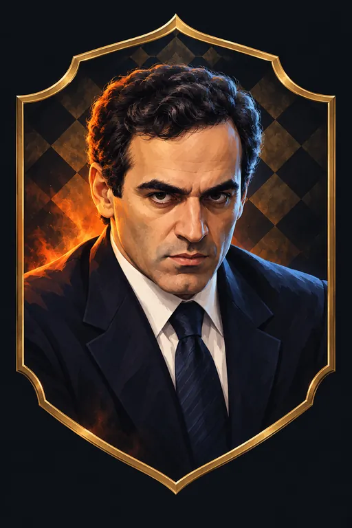 Garry Kasparov portrait
