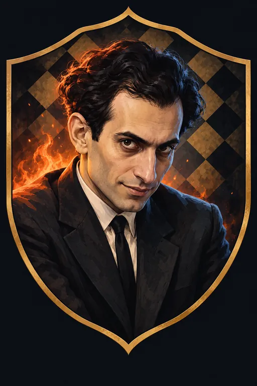 Mikhail Tal portrait
